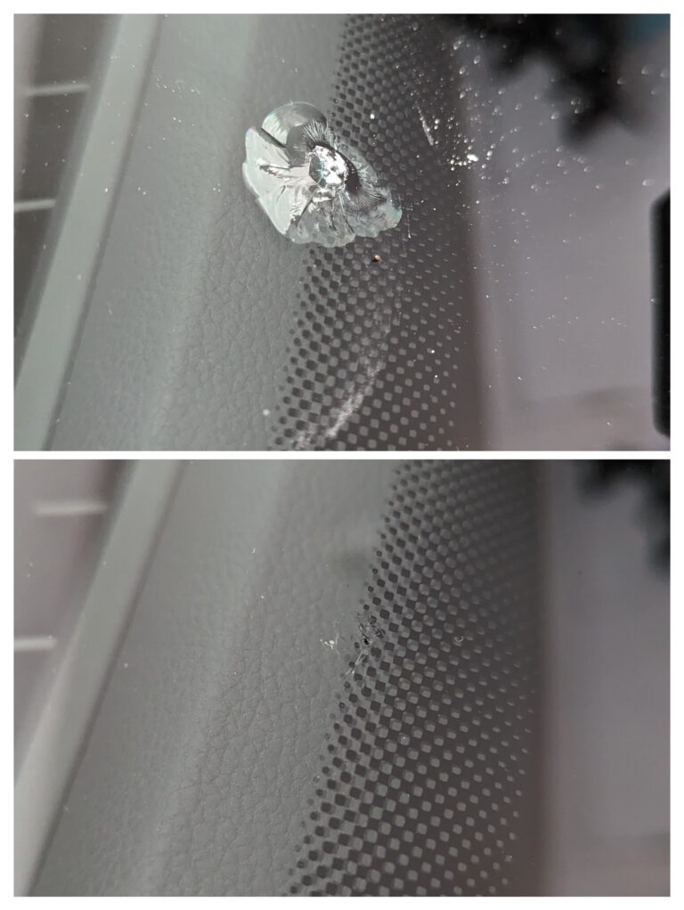 Rock chip repair